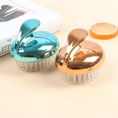 Silicone Head Scalp Massage Comb (1 pc)